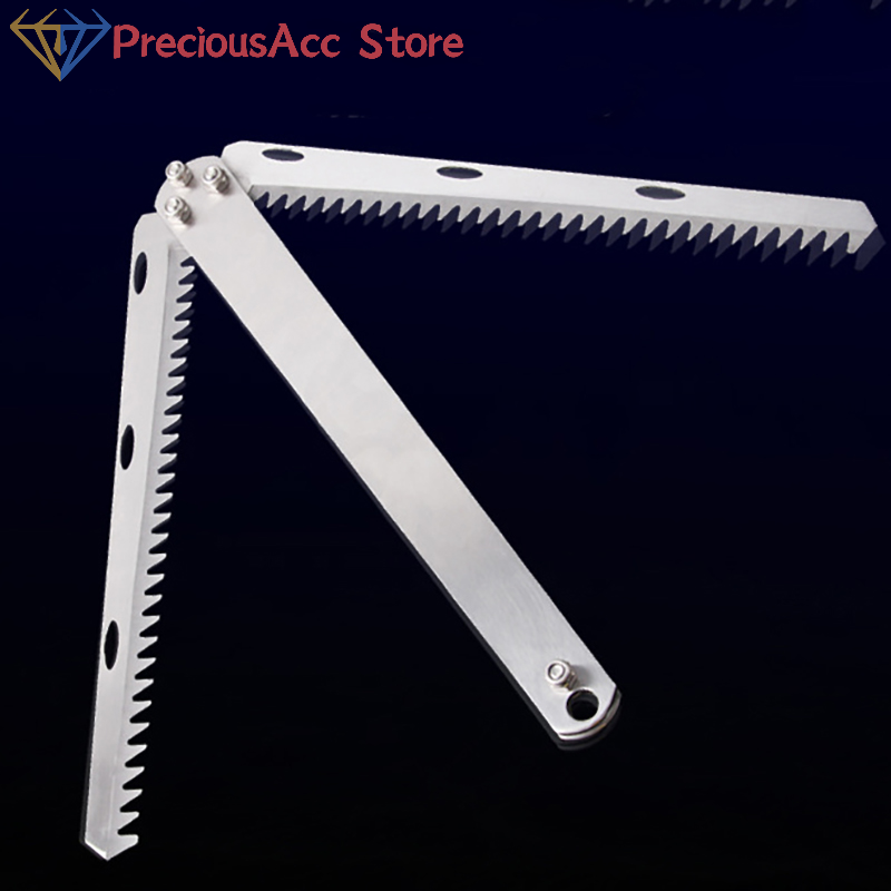Dry Herb Vaping Accessories - Stainless Steel Fold Weed Razor Serrated