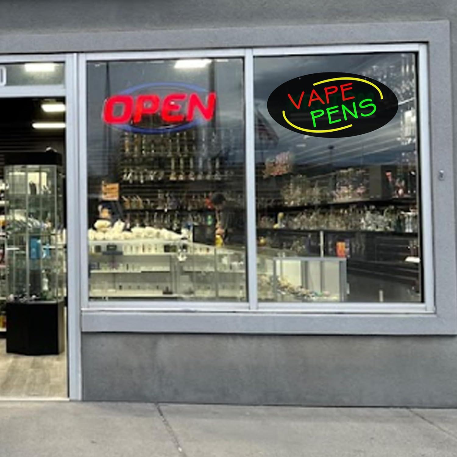 Vape Pens Neon Sign Dimmable L - Vaping Store ulasan dan harga