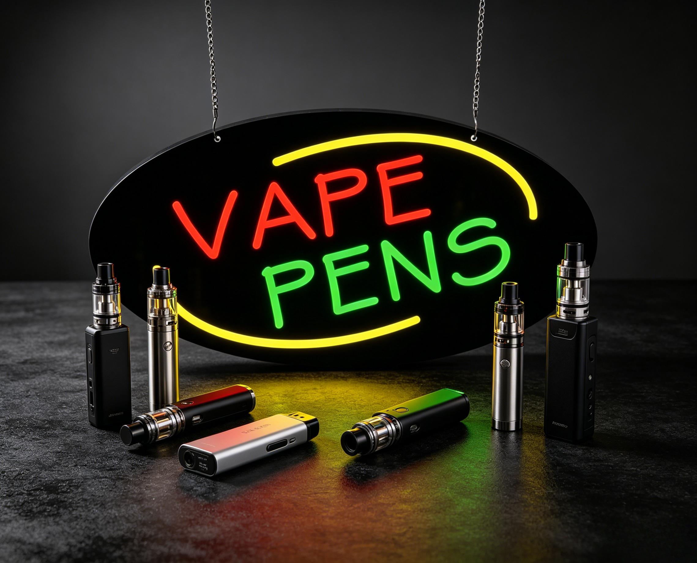 Vape Pens Neon Sign Dimmable L - Vaping Store ulasan dan harga