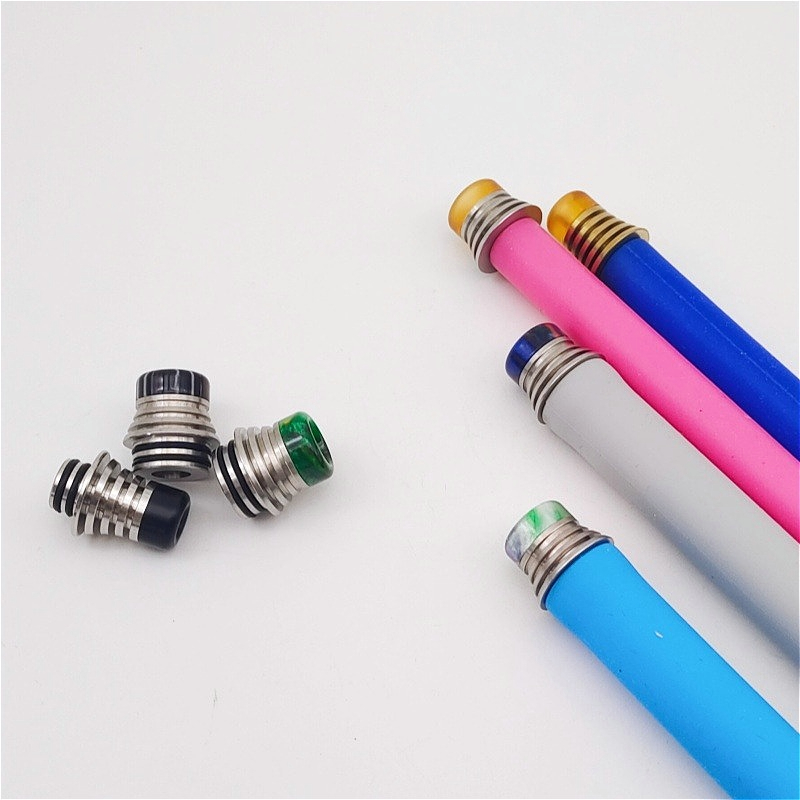 1PC 510 810 Drip Tip Stainless - Drip Tip Resin ulasan dan harga