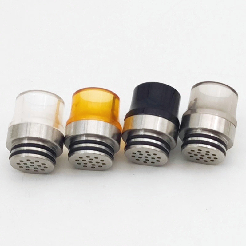 1Pc 810 Wide Bore Drip Tip wit - Drip Tip Resin ulasan dan harga