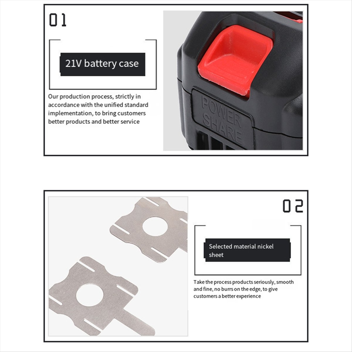 DT74 Newest Power Tools Case 2 - Battery Case Storage ulasan dan harga