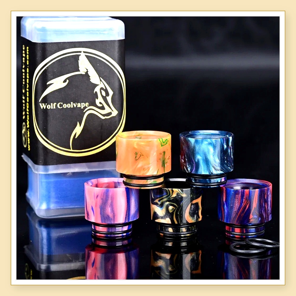 Wolfcoolvape 810 Drip Tips - S - Drip Tip Resin ulasan dan harga