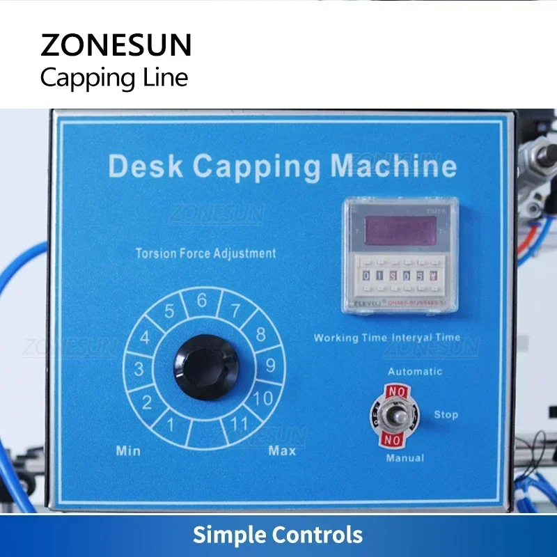 ZONESUN Bottle Capping Machine - Juice Bottle Dropper ulasan dan harga