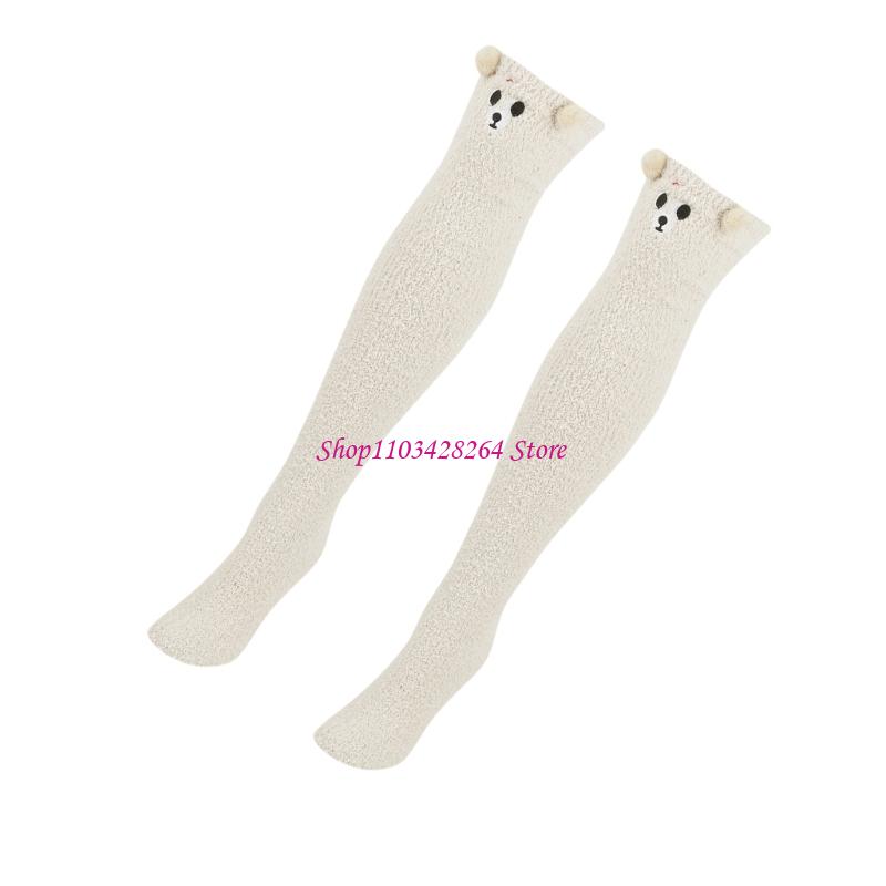  Knee High Fleece Lined Socks  - Cotton Wick Organic ulasan dan harga