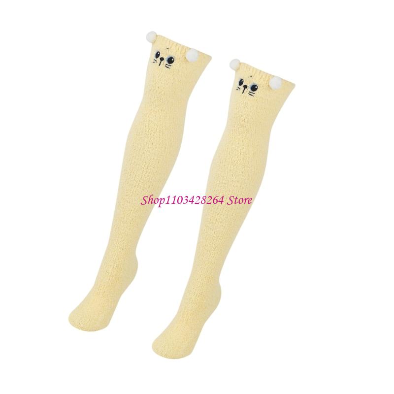  Knee High Fleece Lined Socks  - Cotton Wick Organic ulasan dan harga
