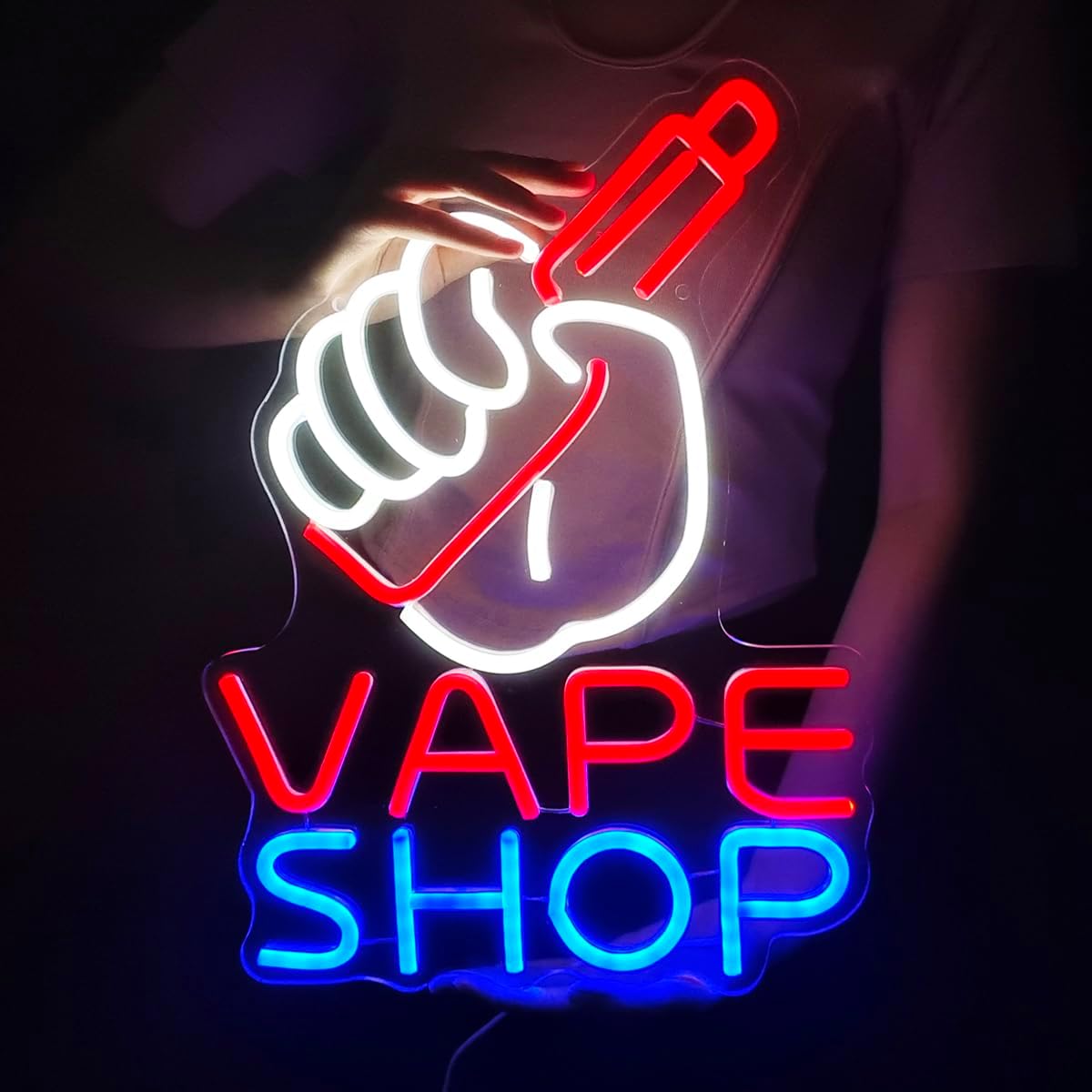 VAPE Shop Neon Sign for Smoke  - Vaping Store ulasan dan harga