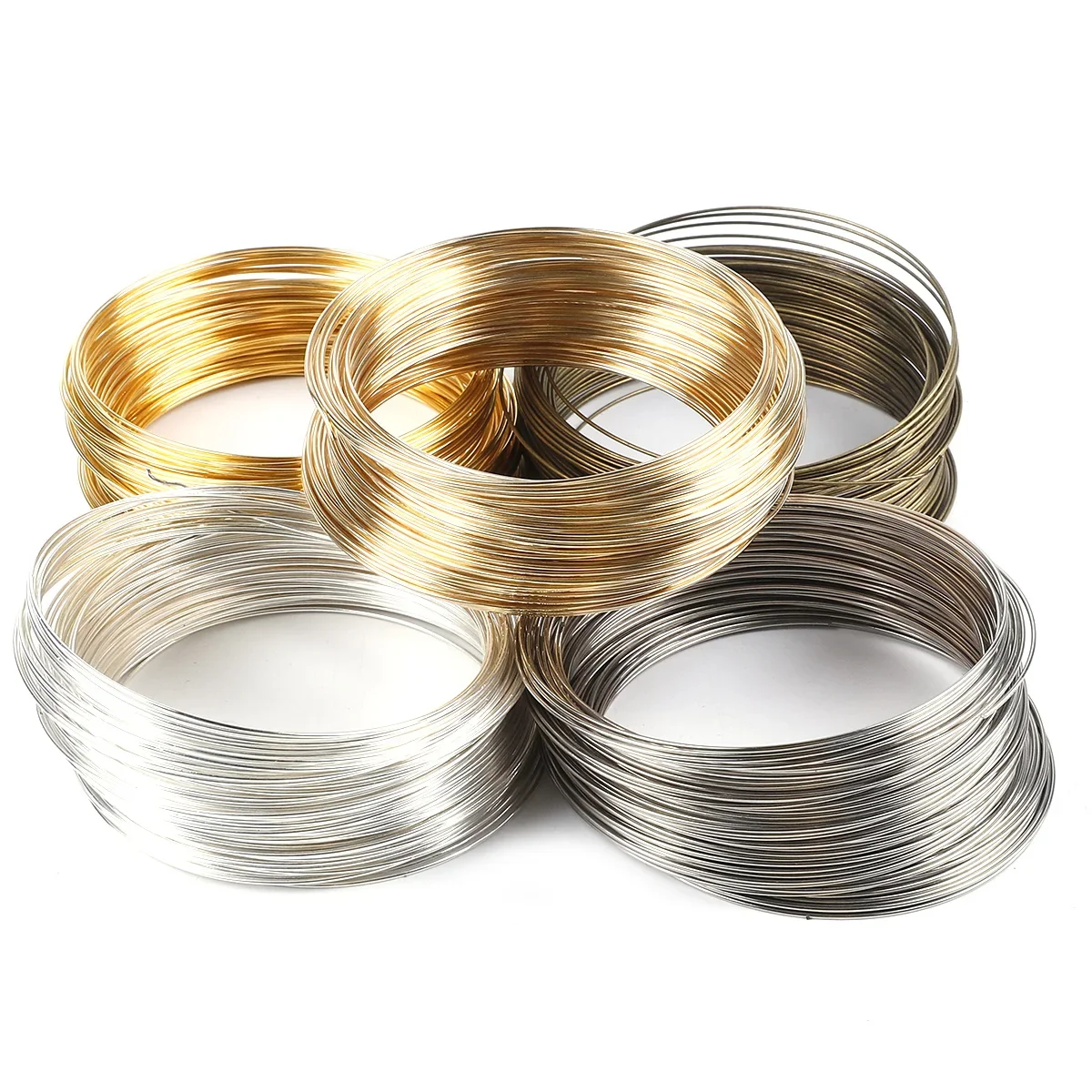 100Loops 0.6mm Memory Wire Bra - Coil Building Kit ulasan dan harga