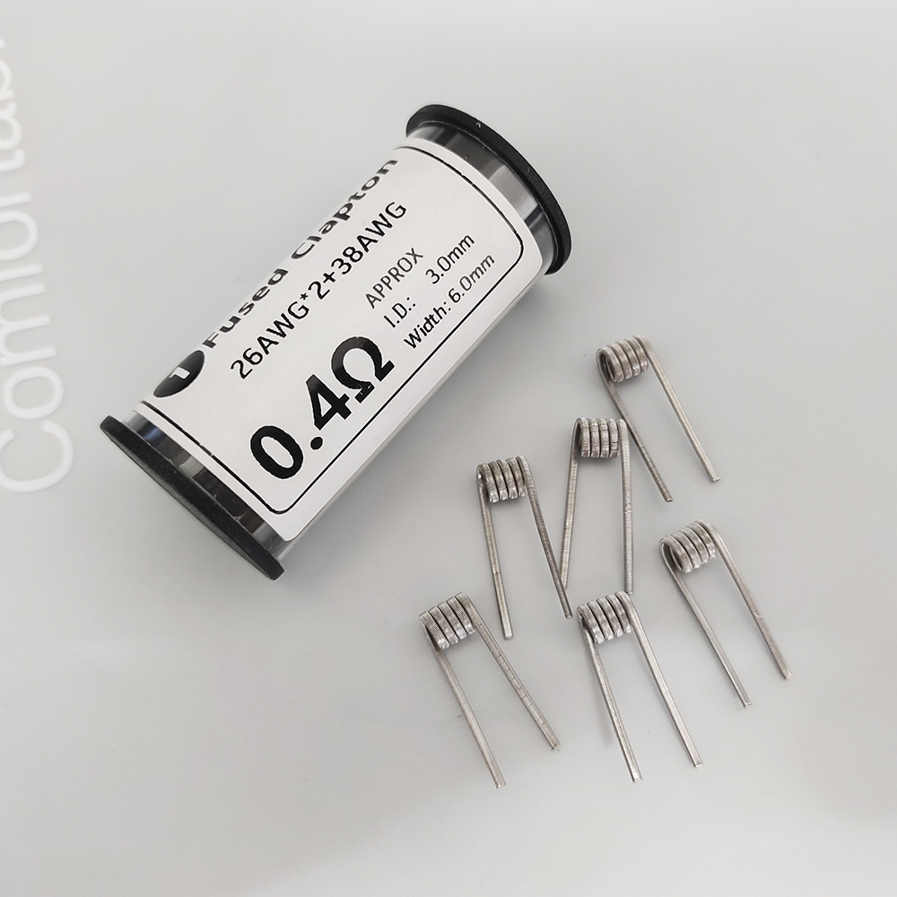 6pcs Ni80 26x2+38AWG ID3.0 0.4 - Coil Building Kit ulasan dan harga