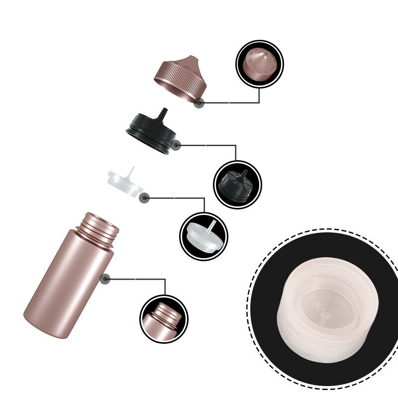5pcs 30ml/60ml/100ml/120ml Pla - Juice Bottle Dropper ulasan dan harga