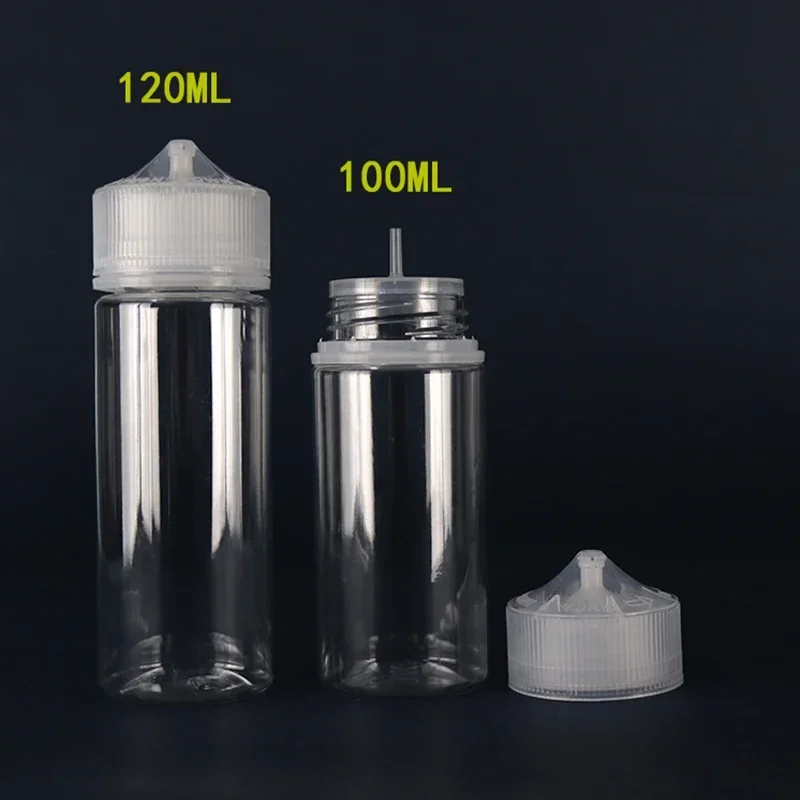 5PCS 30ml-120ml PET Clear Drop - Juice Bottle Dropper ulasan dan harga