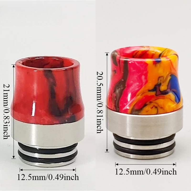 1PC/2PCS 810 Drip Tip Stainles - Drip Tip Resin ulasan dan harga
