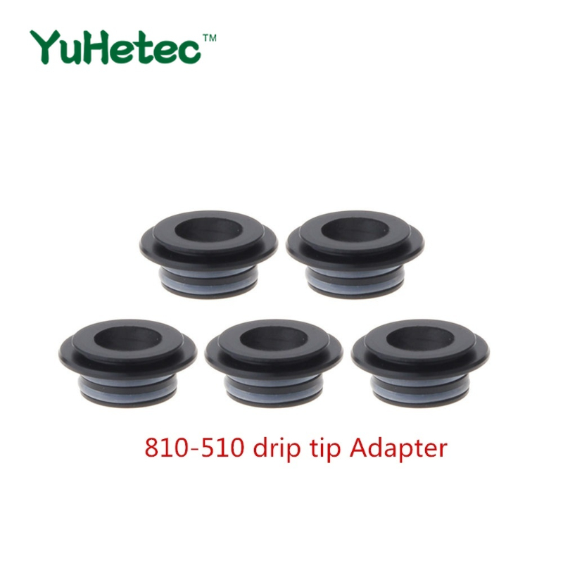 5PCS YUHETEC  810 to 510  POM  - Drip Tip Resin ulasan dan harga