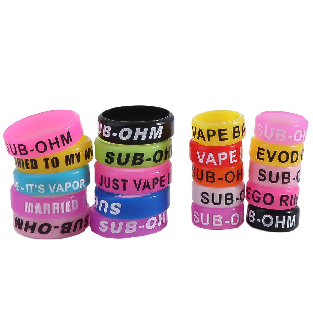 10pcs Anti-skid Fishing Rod Ha - Vape Band Silicone ulasan dan harga