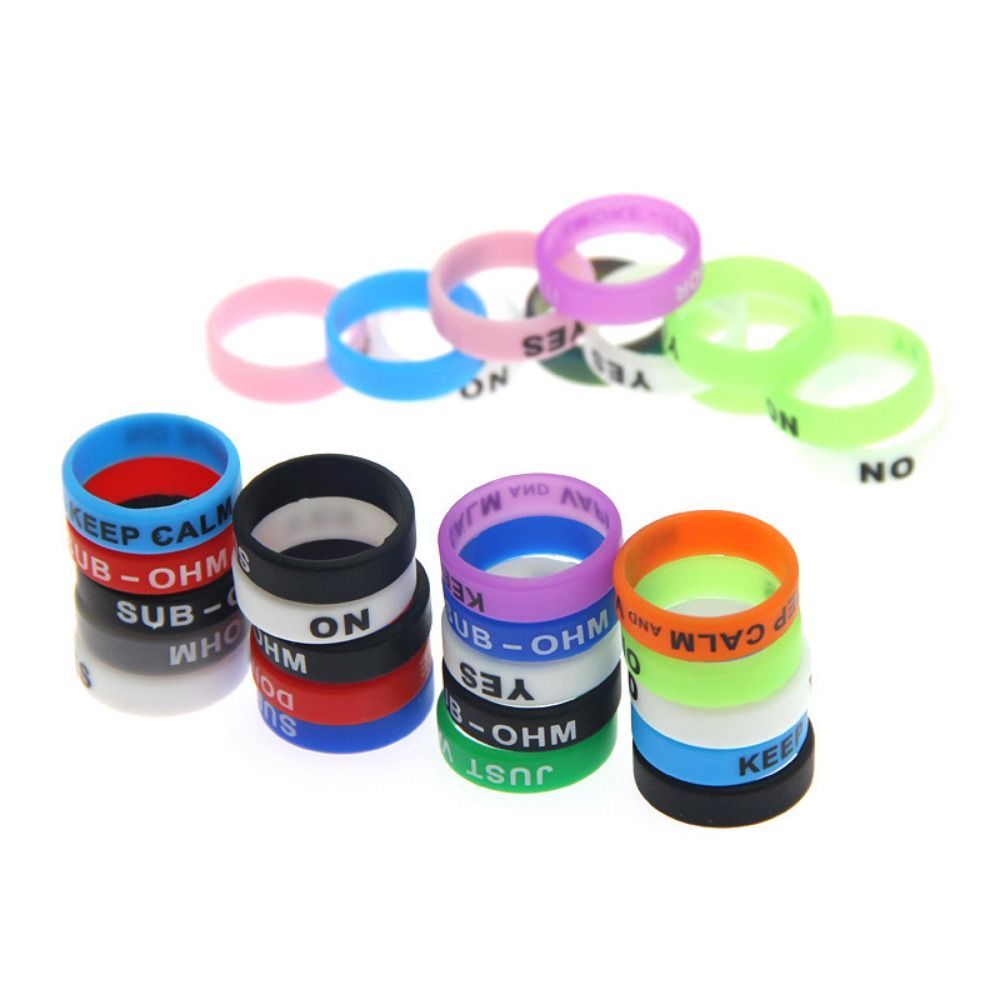 10pcs Anti-skid Fishing Rod Ha - Vape Band Silicone ulasan dan harga