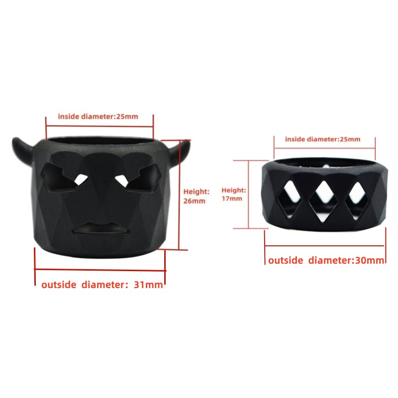6PCS FATUBE Bulb Tube Bullhead - Vape Ring ulasan dan harga