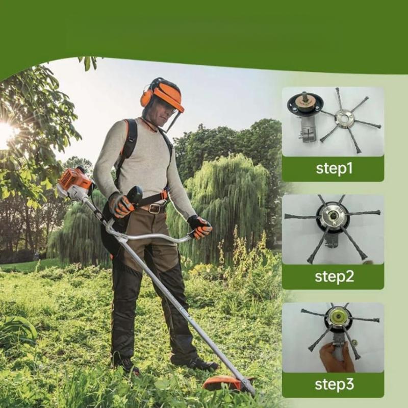 1Pcs Universal Lawn Mower Stee - Dry Herb Vaping Accessories ulasan dan harga
