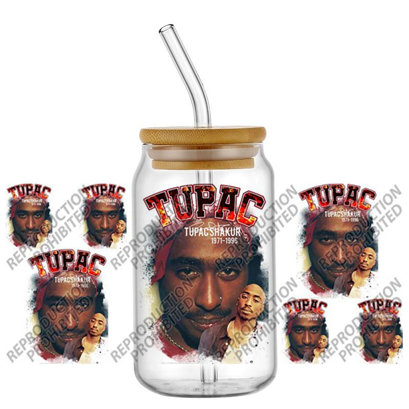 Popular Rapper Superstar TUPAC - Rdta Tank Glass ulasan dan harga