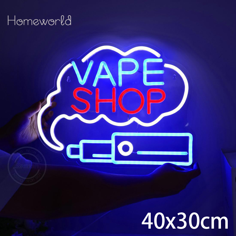 VAPE Shop Neon Sign for Smoke  - Vaping Store ulasan dan harga
