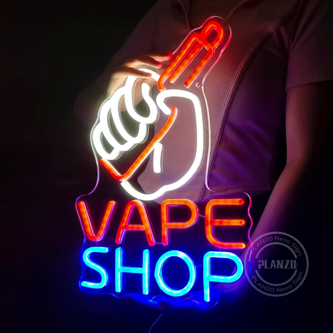 VAPE Shop Neon Sign for Smoke  - Vaping Store ulasan dan harga