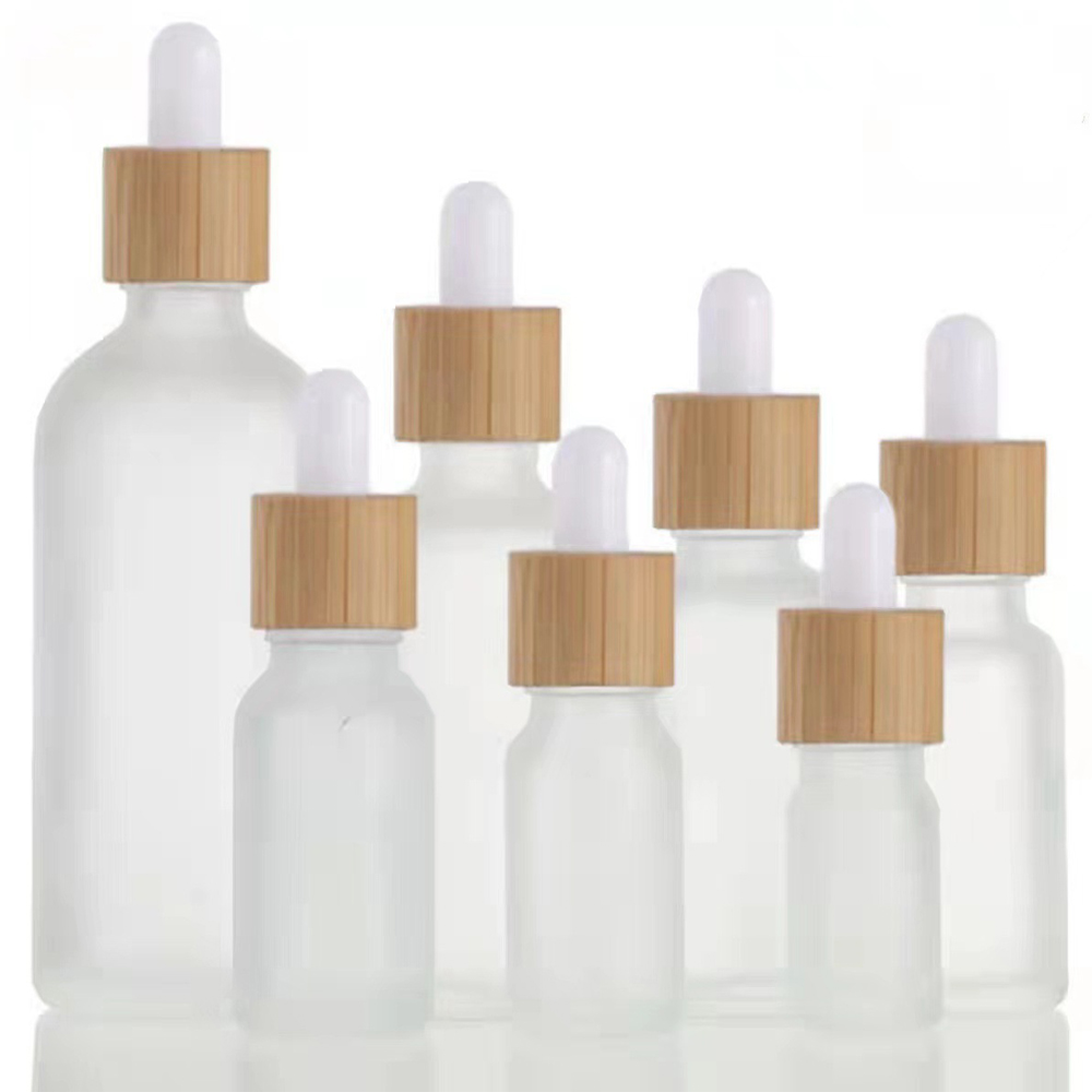 5X 10X Frosted Clear White Gla - Juice Bottle Dropper ulasan dan harga