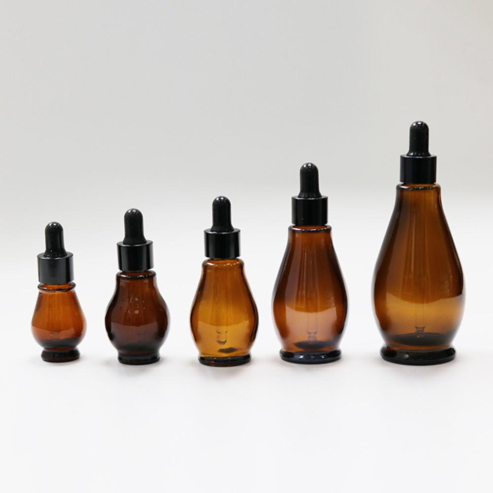 1PC 10/20/30/50/100ml Amber Gl - Juice Bottle Dropper ulasan dan harga