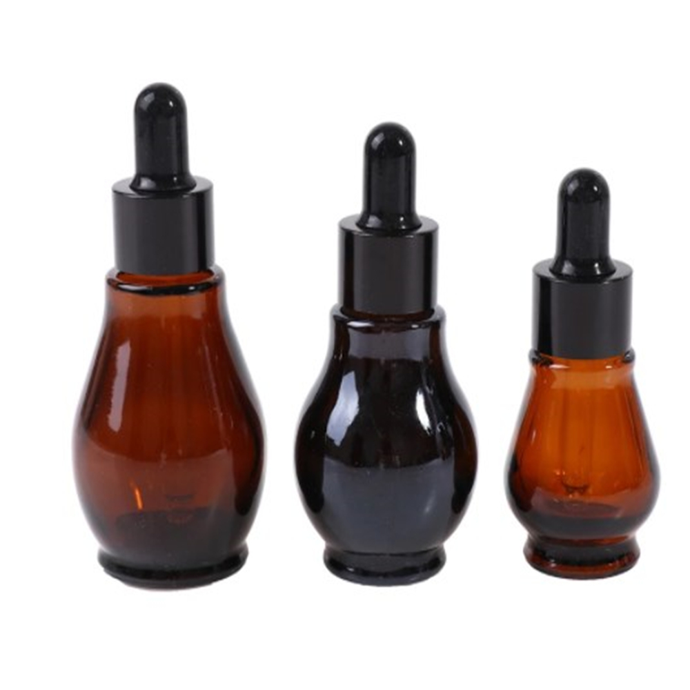 1PC 10/20/30/50/100ml Amber Gl - Juice Bottle Dropper ulasan dan harga