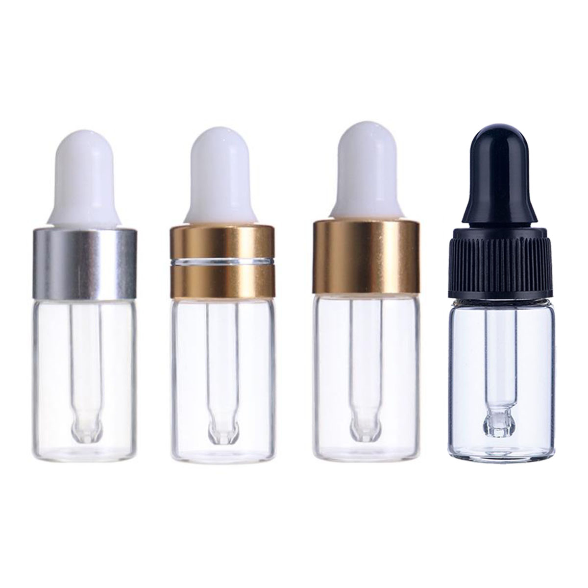 30x 50x 100x 1/2/3/5 ML Clear  - Juice Bottle Dropper ulasan dan harga