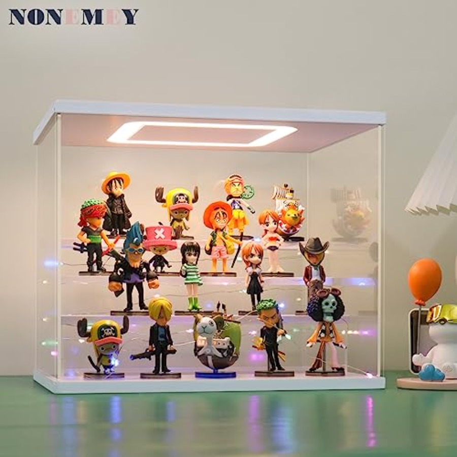 Clear Acrylic Display Case Sta - Battery Case Storage ulasan dan harga