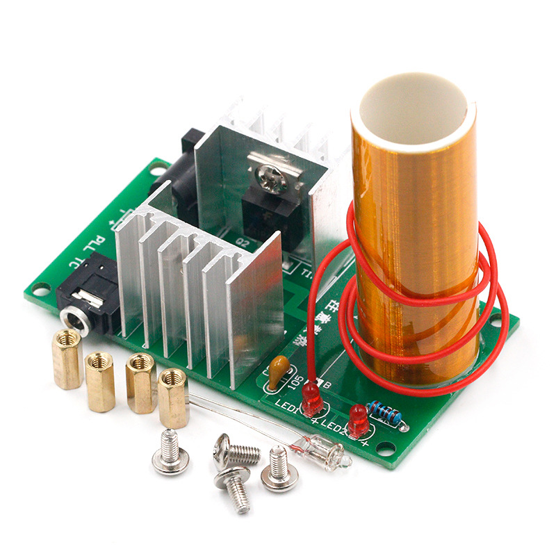 Mini Tesla Coil DIY Electronic - Coil Building Kit ulasan dan harga