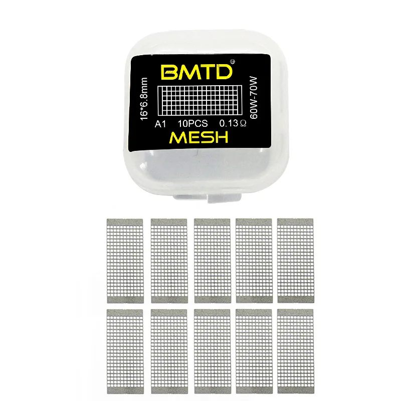 10pcs/box BMTD PreBuilt Coils  - Stainless Wire Ss316 ulasan dan harga