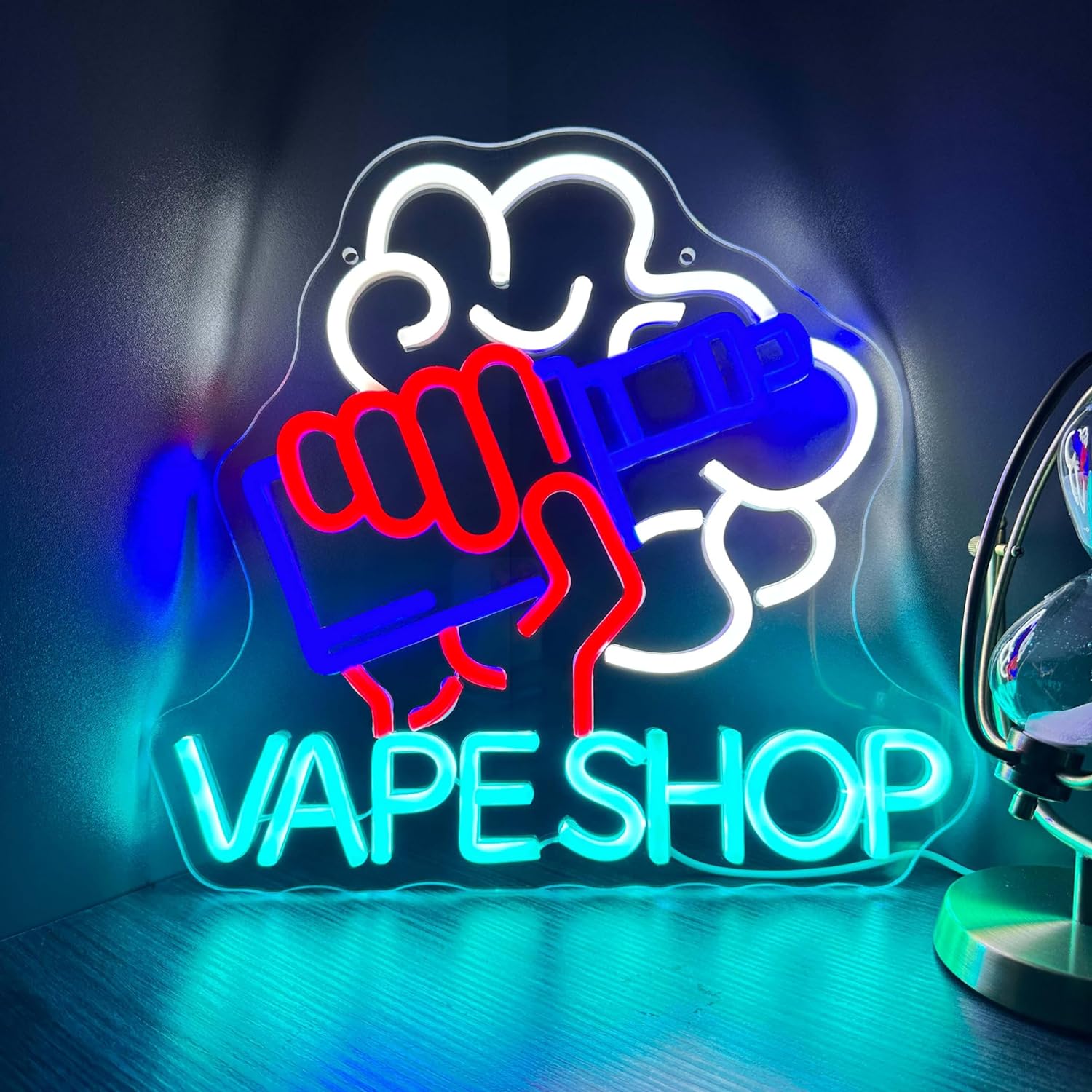 Vape Shop Neon Signs LED Neon  - Vaping Store ulasan dan harga