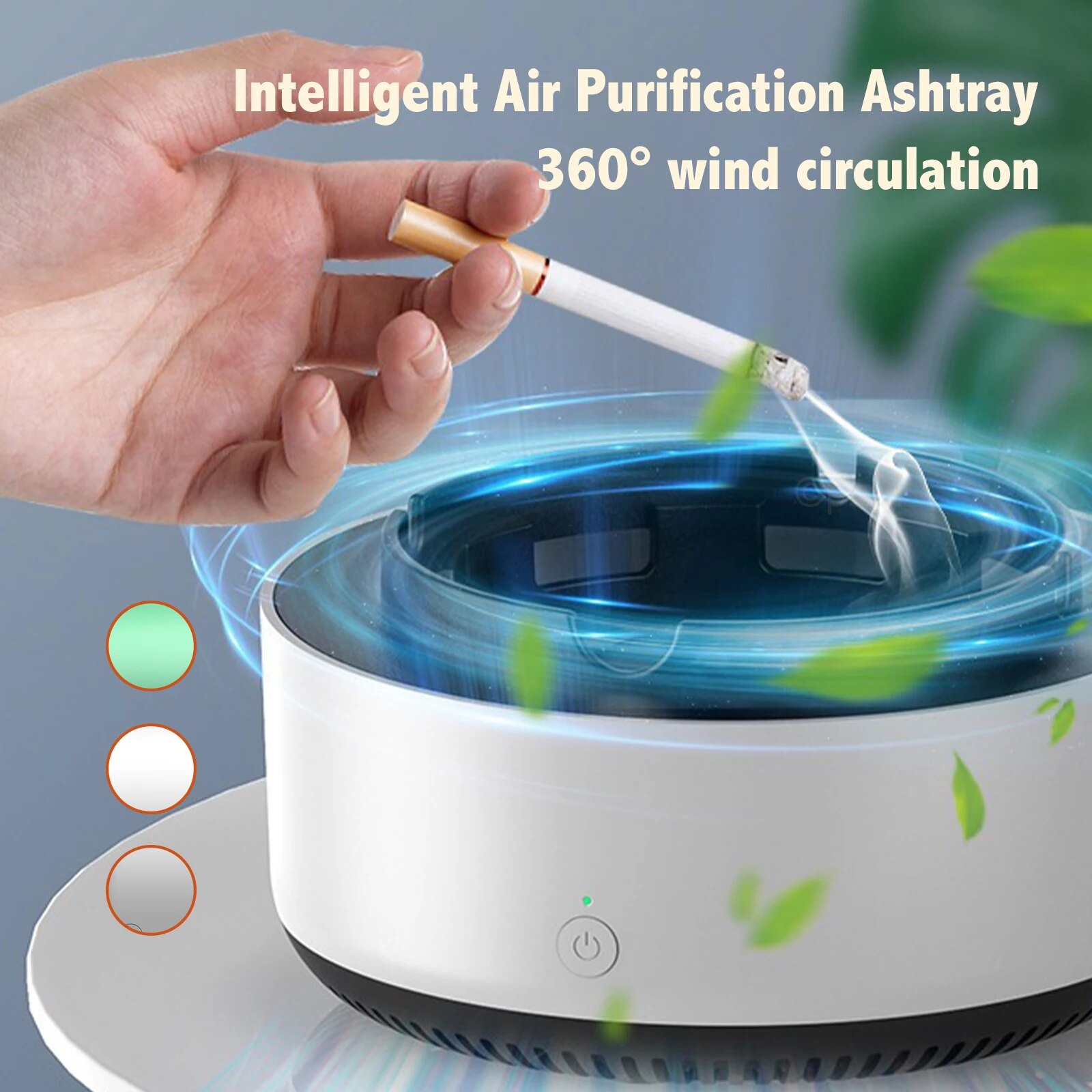 Smart Ashtray Air Purifier,Rem - Vape Ring ulasan dan harga