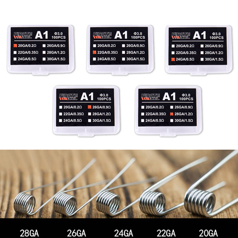 100Pcs/box High Quality A1 Coi - Coil Building Kit ulasan dan harga